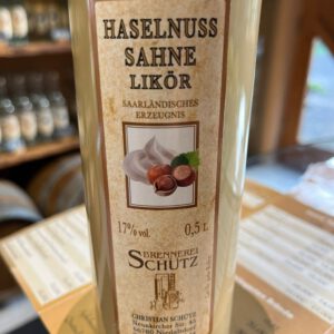 Haselnuss-Sahne-Likör